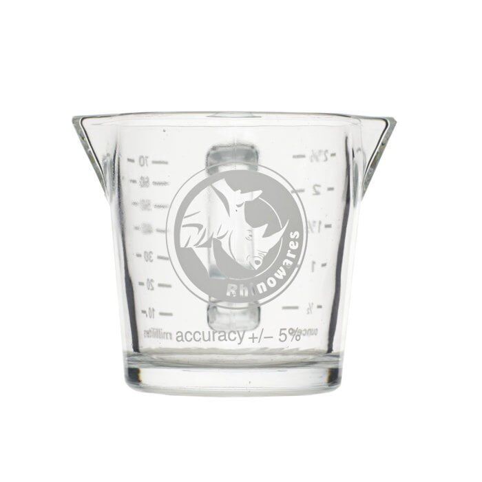 Rhino Shot Glass 2,4oz/7ml with spout and handle
