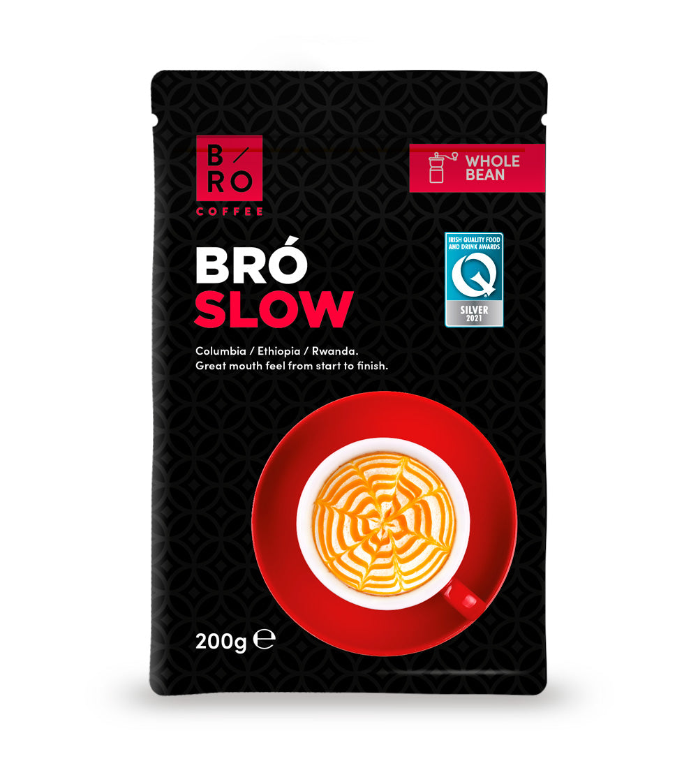 Bro Slow Retail Whole Bean 200g x 12