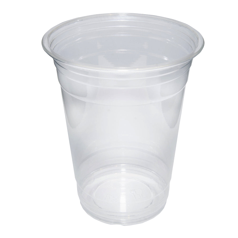 Plastic cups and lids