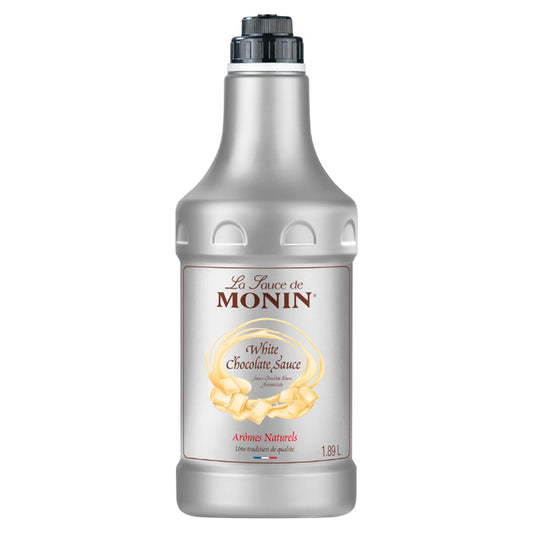 Monin White Chocolate Sauce 1.89L