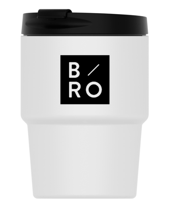 Bro Espresso 300 Travel Cup White