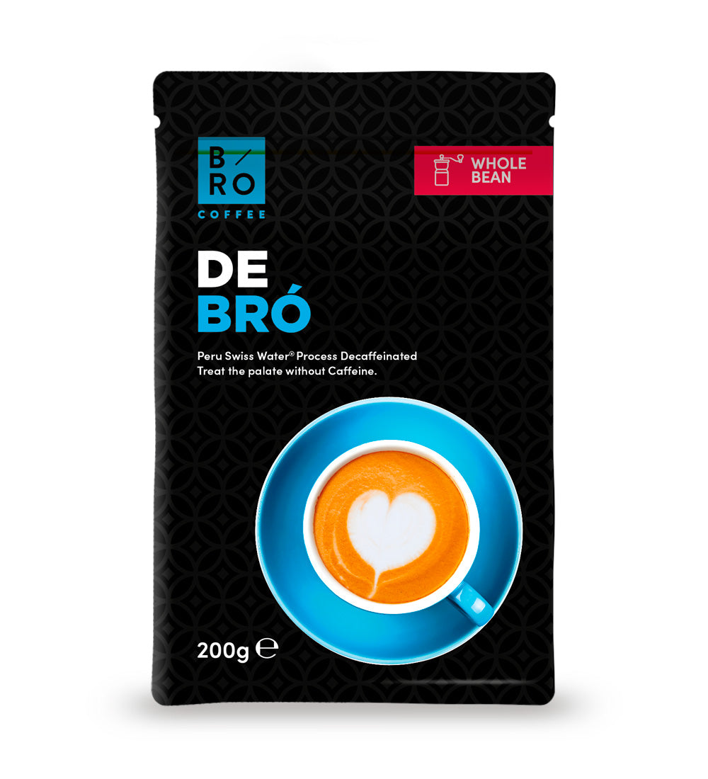 De Bro De Bro Retail Whole Bean 200g x 12 – Bró Coffee Wholesale
