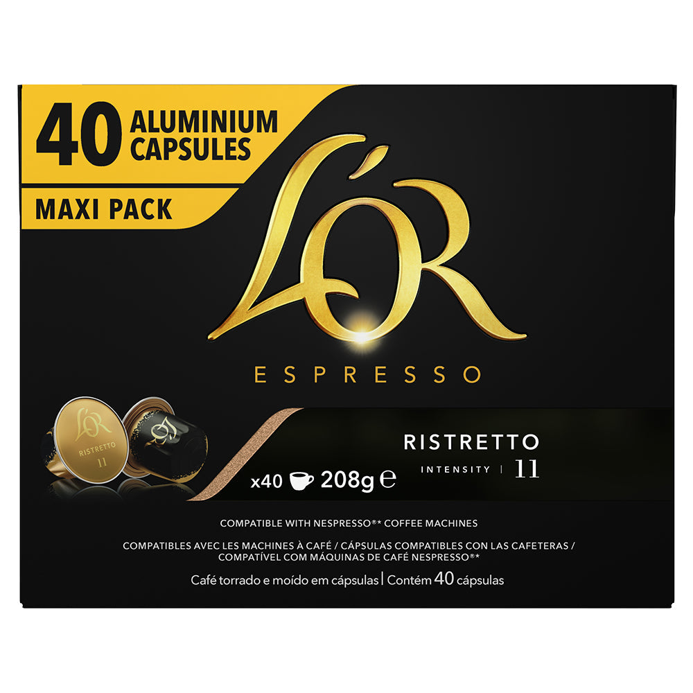 Ol Ristretto L'Or Ristretto Caps 5 x 40 – Bró Coffee Wholesale