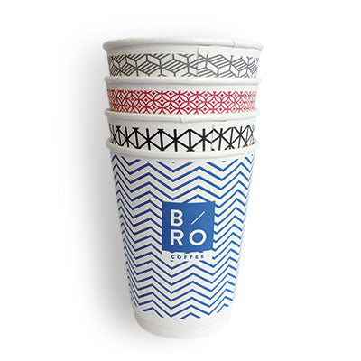 Bro 12oz 100% Bio Cups